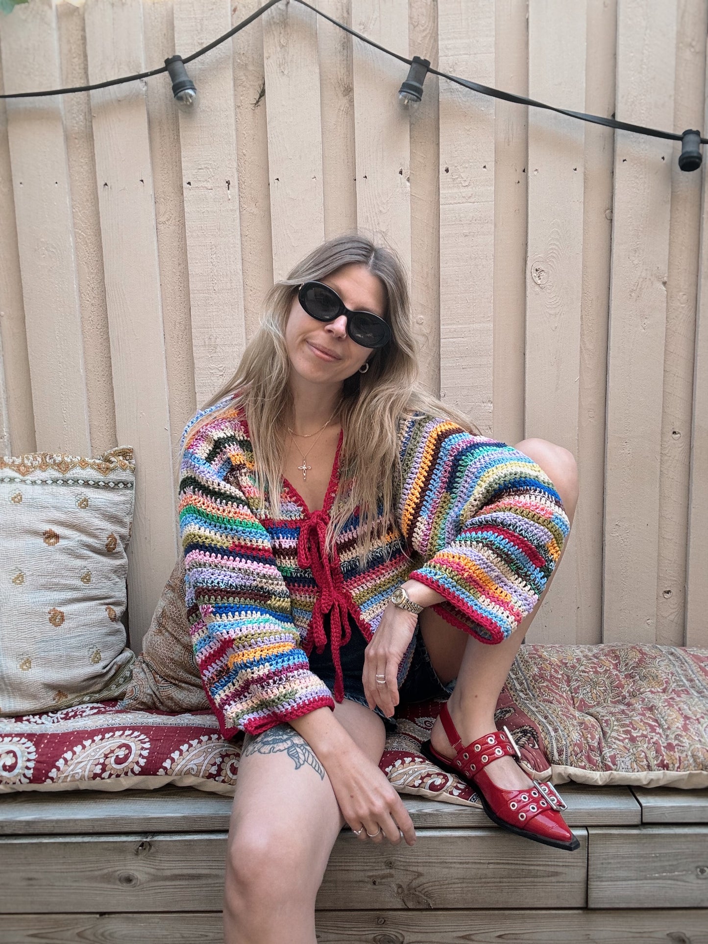 BOWNITA CARDIGAN crochet pattern