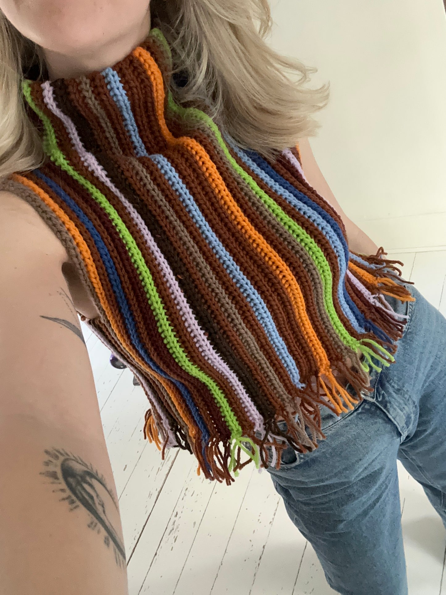 THE FUNKY FRINGES COLLECTION crochet pattern