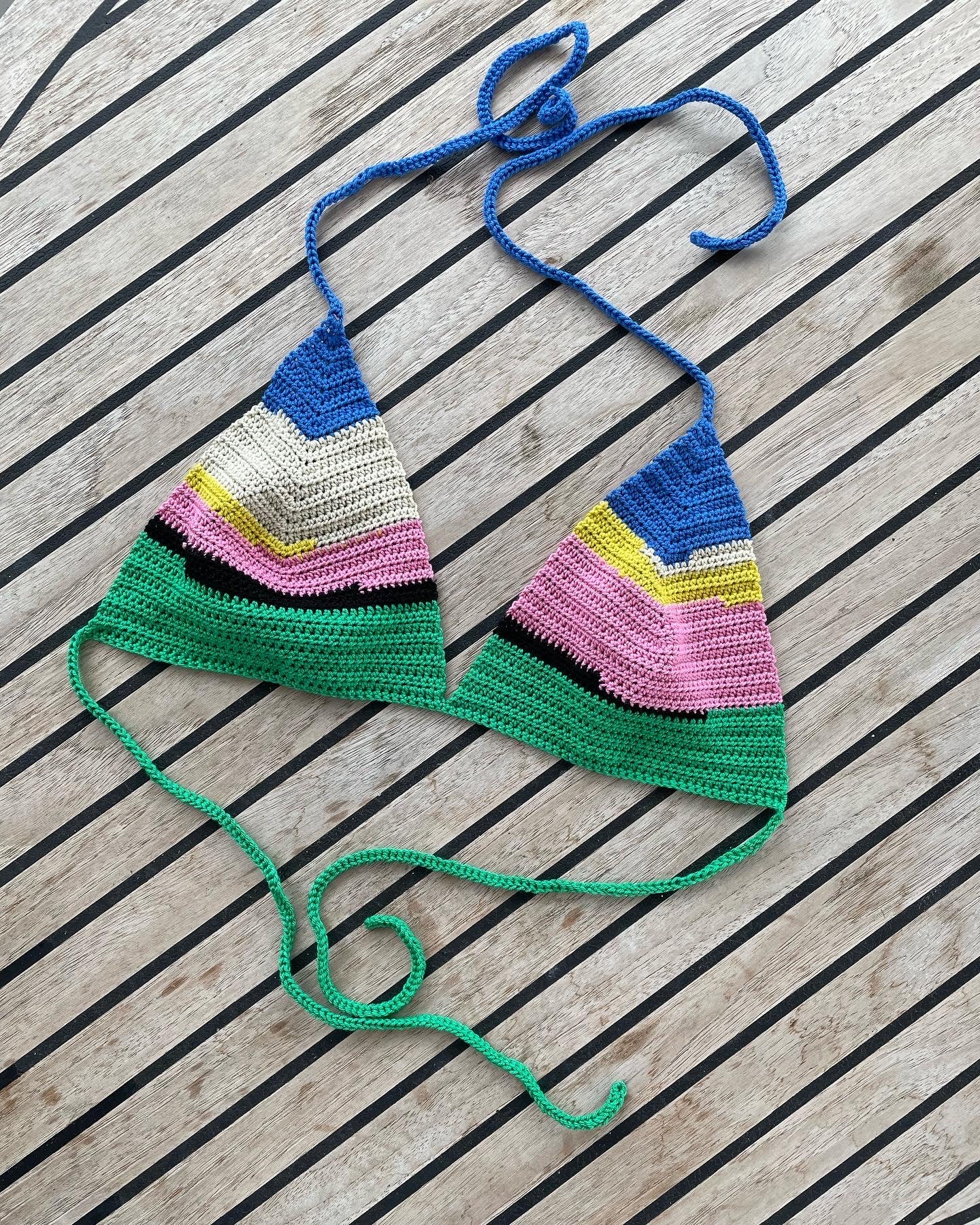 BASIC BIKINI (Top) crochet pattern