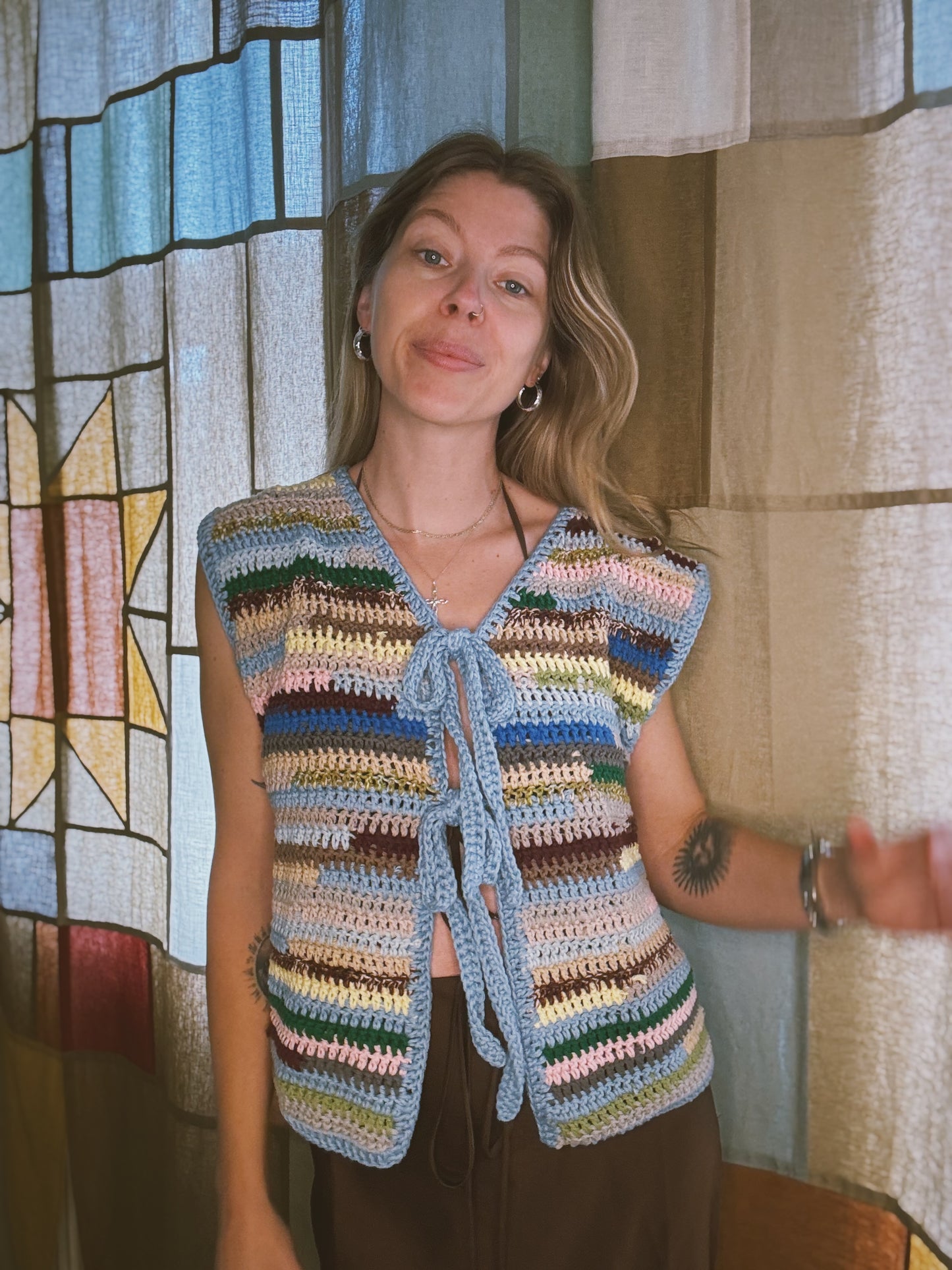 Bownita Cardigan crochet pattern