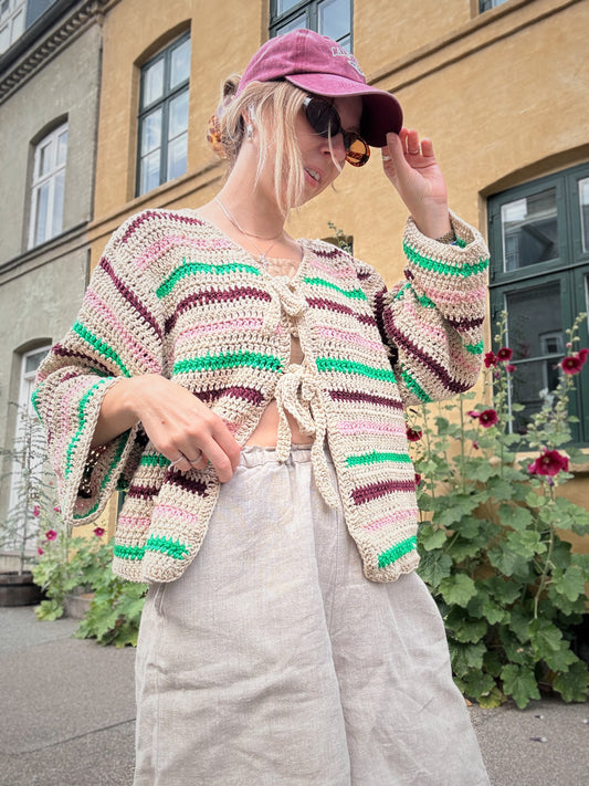 Bownita Cardigan crochet pattern