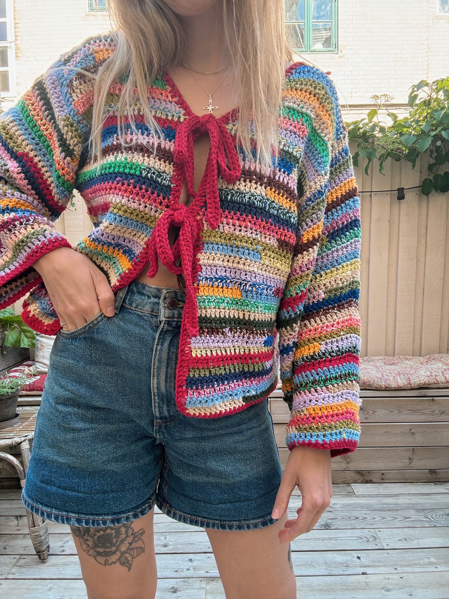 Bownita Cardigan crochet pattern