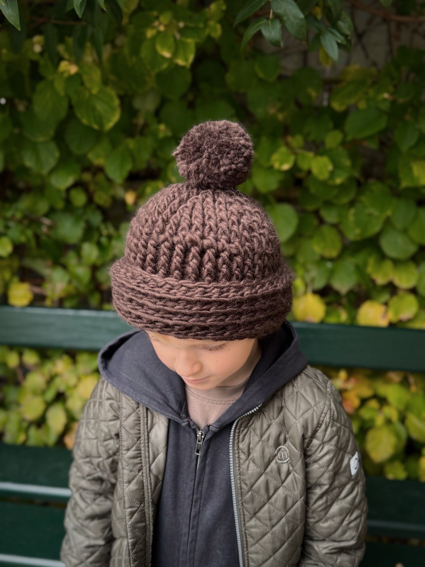 "QUICK AND BIG" BEANIE crochet pattern