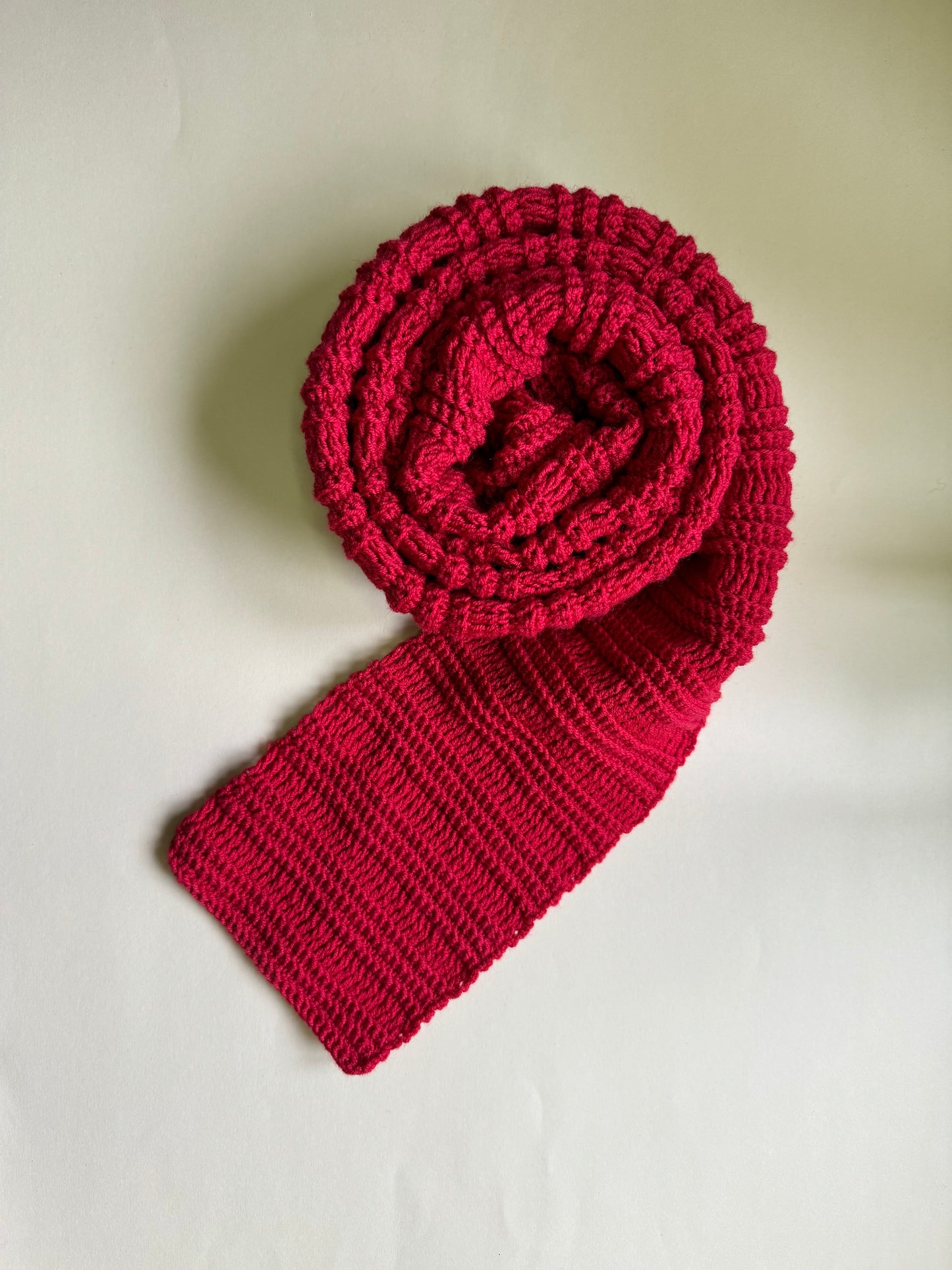 THE HOOKED ON STRIPES SCARF crochet pattern