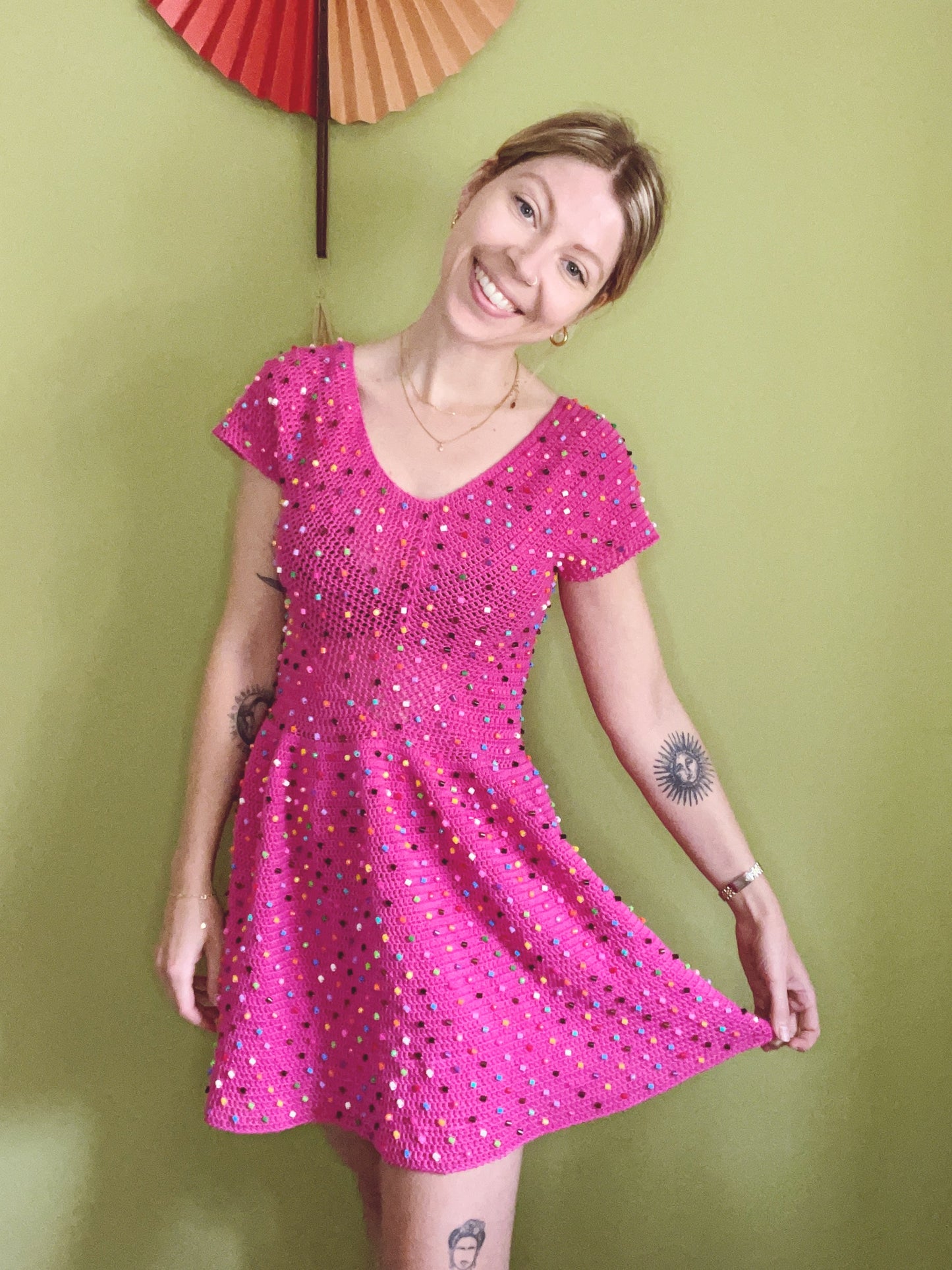 CONFETTI DRESSY crochet pattern